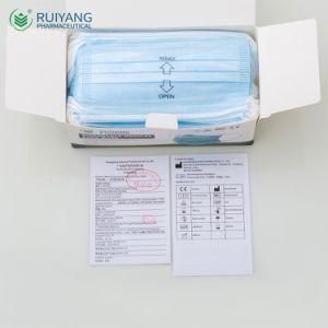CE Certificate Medical Mask En14683 Type Iir Medical Mask Disposable Protective Surgical Mask