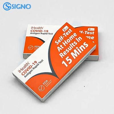 One Step AG Swab Antigen Diagnostic Rapid Test Cassette Test Kit