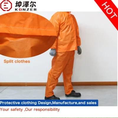 High Air Permeability Excellent Konzer CE En14126 Certificated Nonwoven Coverall
