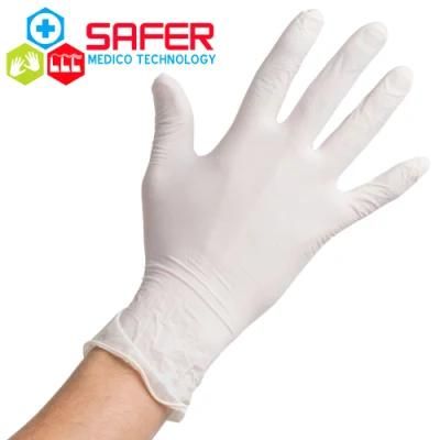 Malaysia Latex Examination Glove with Powdered