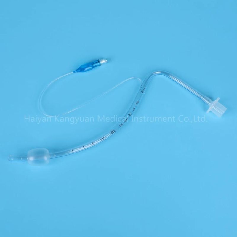 Cuffed or Uncuffed Nasal Preformed (RAE) Endotracheal Tube PVC for Single Use