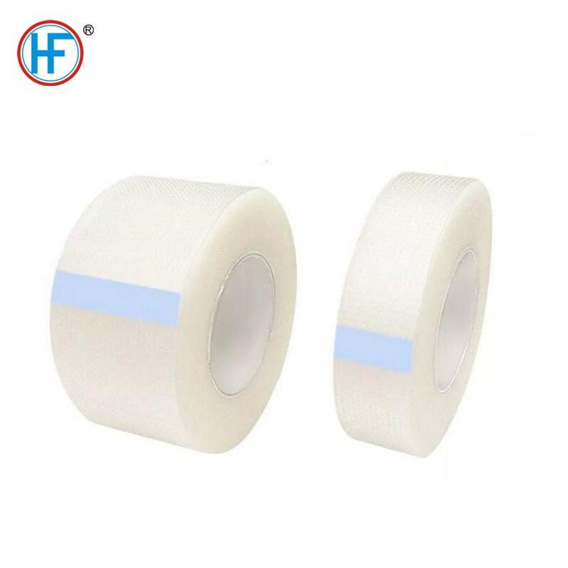 Mdr CE Approved Adhesive Micropore Plaster Transparent PE Tape Gentle to The Skin