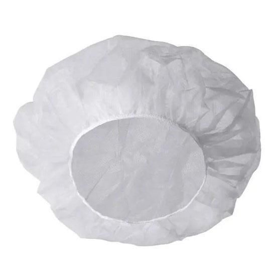 Hot Sale Non-Woven Disposable Round Clip Cap Bouffant Surgical Cap