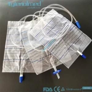 Factory Manufacturing Drainage Urine Bag in 2000ml with FDA Certificate