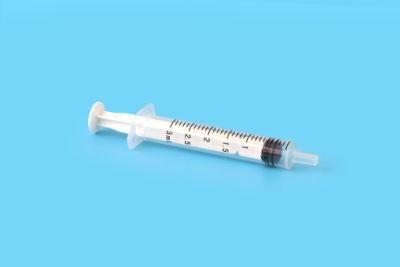 Disposable Medical Grade PP Syringe for Single Use with All Sizes