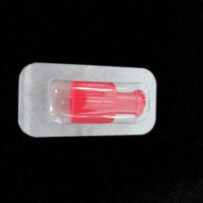 Medical Disposable Plastic ABS Combi Stopper for Male or Female Luer Lock Syringe Set