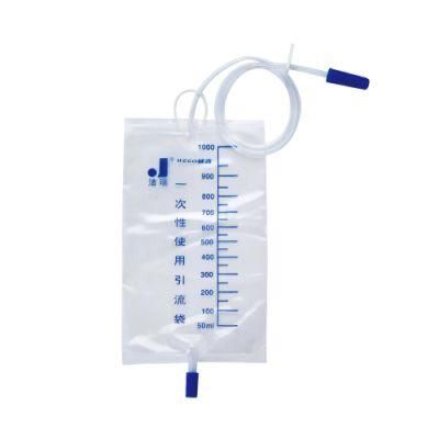 Wego Eo Sterile Disposable Urine Bag with Gel 2000ml-3100ml Urin Drainage Bag for Patients