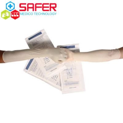 Gynaecological Gloves Latex Powder Disposable Sterile with High Quality