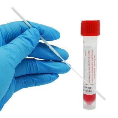Manufacturer Disposable Virus Inactivates Samples Kits with Swab