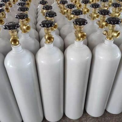 Customized Blue White Color 2L Oxygen Gas Cylinders with Packaging Customization