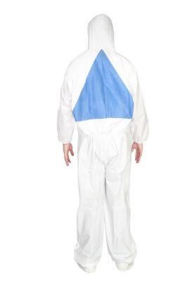 White Polypropylene Nonwoven Fabric Protective Clothing