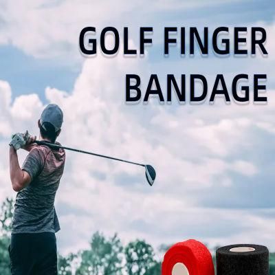 Free Samples Golf Grip Sports Fixed Cotton Gauze Bandage for Sportclub