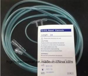 Ce Approved Medical O2 /CO2 Nasal Cannula