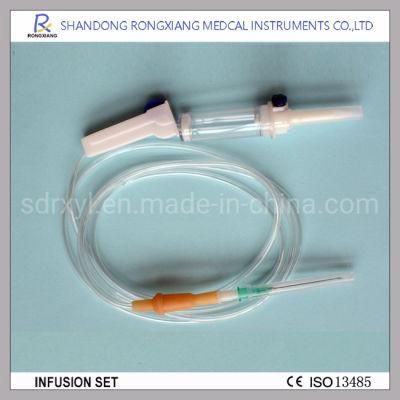 Ce and ISO Approved Disposable Medical Infusion Set with Needle for Single Use