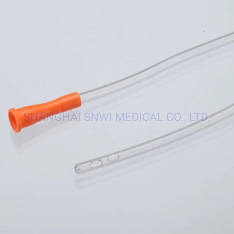 Disposable Medical Nelaton Catheter with ISO Certificates Made From Non-Toxic PVC, Medical Grade