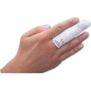 Medical Use White Cotton Elastic Tubular Net Bandage for Injured Elbow or Knee