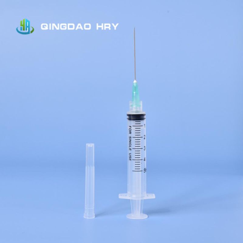 Ready Stock of 3ml Disposable Syringe Luer Lock with Needle 25g *1"