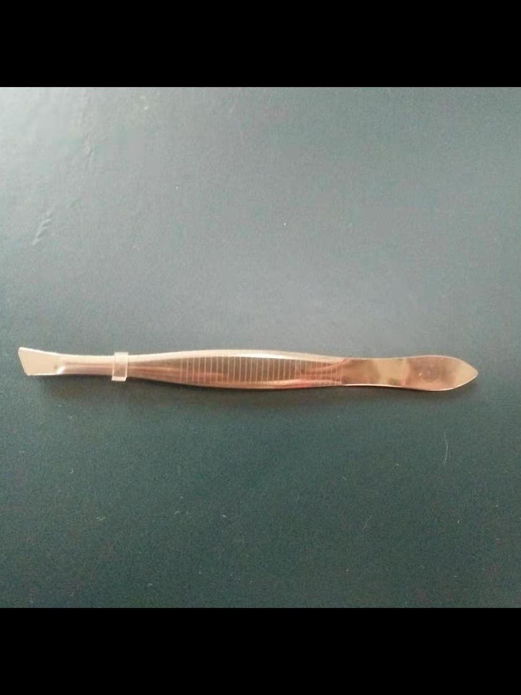 Hot Sales Eyebrow Multifunctional Medical First Aid Carbon Steel Tweezer