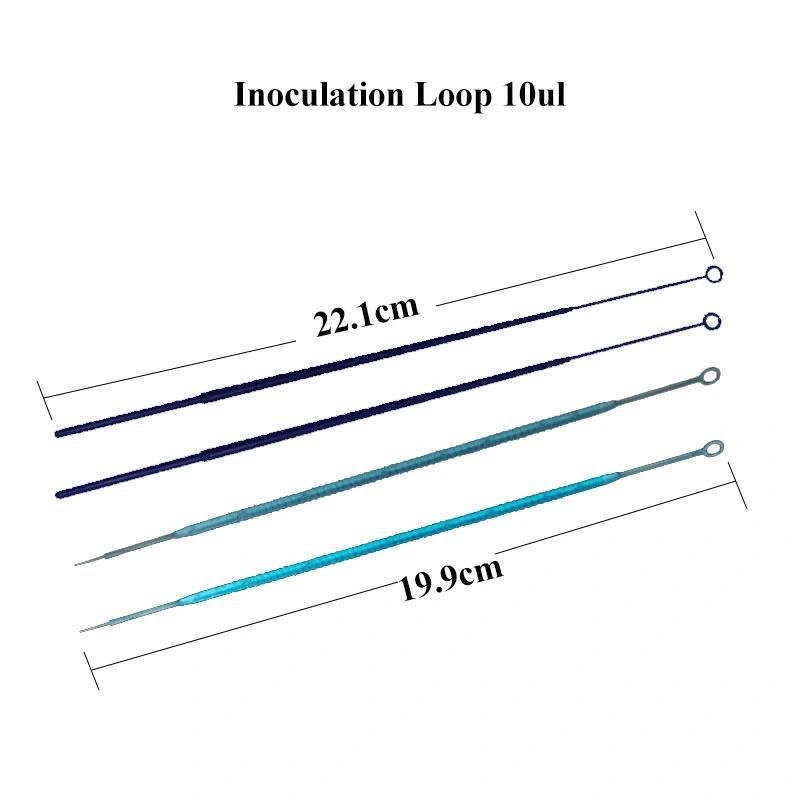 Competitive Price Eo Sterile Disposable Plastic Inoculation Loop 1UL for Laboratory Usage