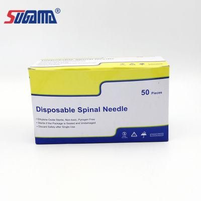 China Brand Disposable Anaesthesia Spinal Epidural Needle