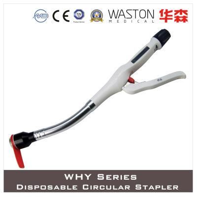 3-Lines Disposable Circular Stapler, with CE/ISO Certificate, for Gastrointestinal Surgery, Wholesale High Quality, Medical Surgical Instrument