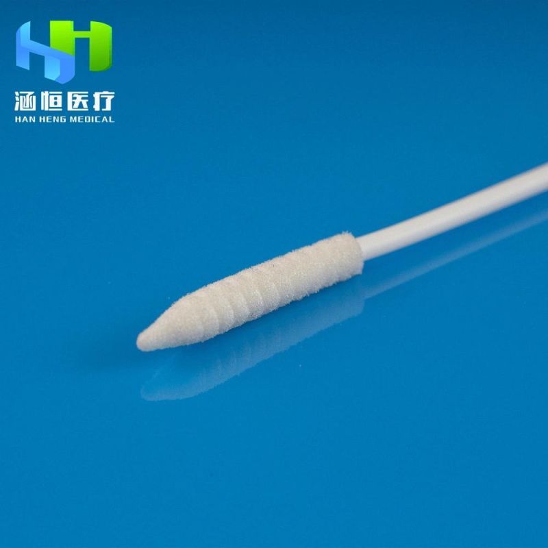 Disposable Foam Applicator Antigen Test Swabs Specimen Collection Foam Swabs with CE0197