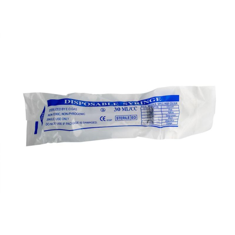Medical Disposable Blister or PE Packing Syringes and Needles 1ml