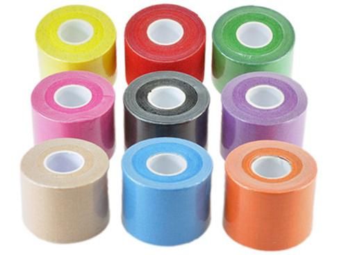 Great Quality Colored Sports Kinesiology Therapy Tape