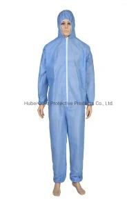 Chemical Safety Disposable Nonwoven Protective Antistatistic Microporous Coverall