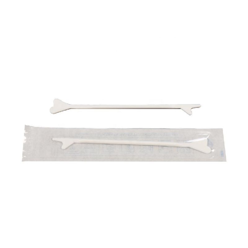 White Dual Medical Sterile Disposable Cervical Sampling Test Swab