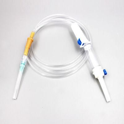 Disposable Medical Sterile IV Infusion Set with Needle FDA CE Approval