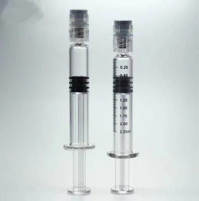 1ml Glass Prefilled Syringe Luer Lock 1 Ml for Distillate Disposable Syringes