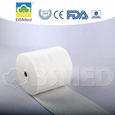 Factory of 100% Cotton Medical Embossed Cotton Wool Roll