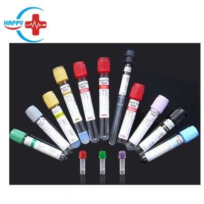 Hc-K007 Medical Device Various Colors Disposables Pet or Glass Test Vacuum Blood Collection Tube