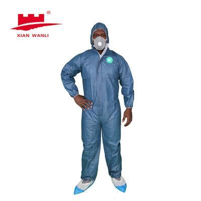 High Visibility Safety Working Disposable Coverall for Food Factory