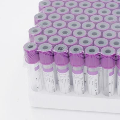 EDTA K3 Vacuum Plastic Blood Collection Tube