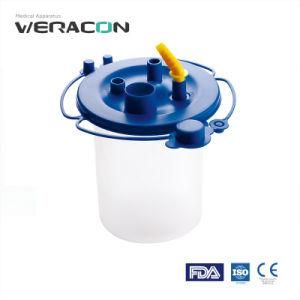 Liner Suction Canister 1800cc Thin Wall Shutoff Value