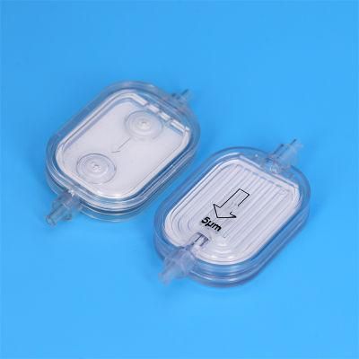 Logo Printing Plastic Zhenfu Infusion Set with Precision Liquid Filter