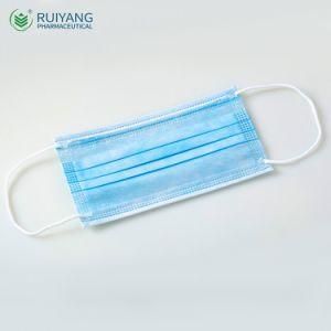Factory Direactly Sale Medical 3 Ply Non Woven Mask Face Mask Disposable Earloop