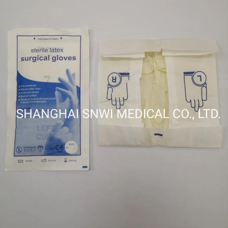 Hospital Work Exam Blue Nitryle Sterile Protective Working Surgical Powder Free Hand Examination Safety Medical Nitrile Disposable Gloves