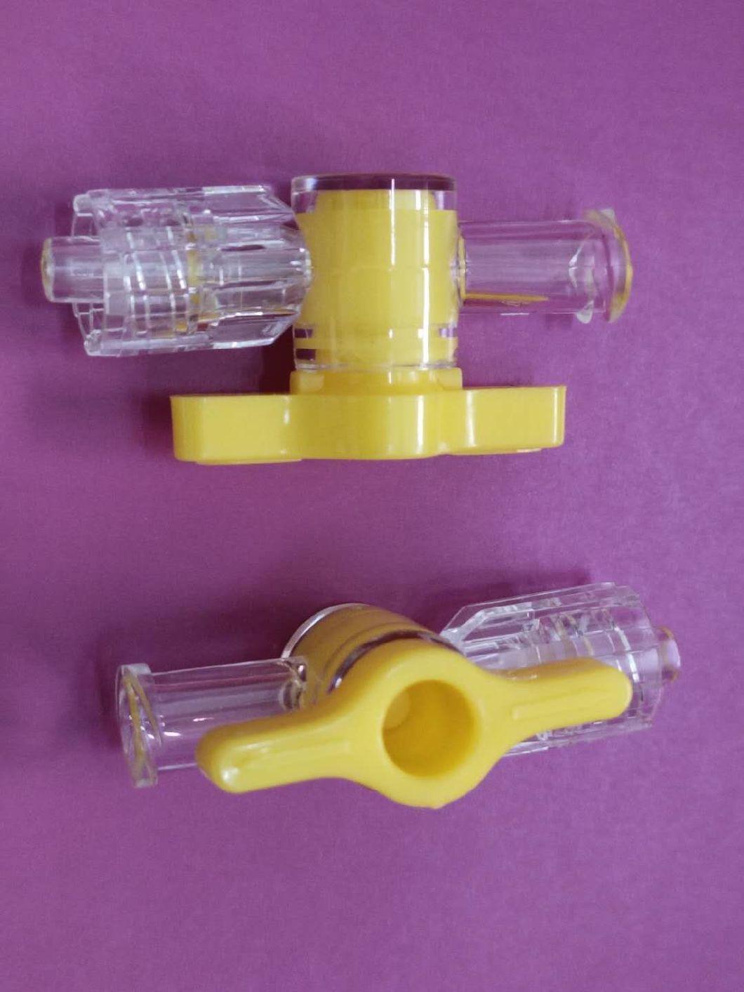 Rotation Type IV Catheter Three-Ways Stopcocks 3-Ways Stopcock