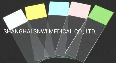 Disposable Medical Lab Consumable Polishing Adhesion Microscope Slides Frosted Ground Edge