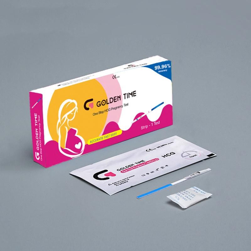 Medical HCG Pregnancy Test Strip in Vitro Diagnostic Reagents