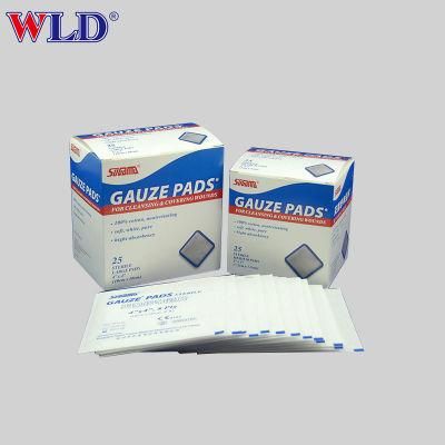 Soft and Absorbent Medical Gauze Swab with Different Various Size