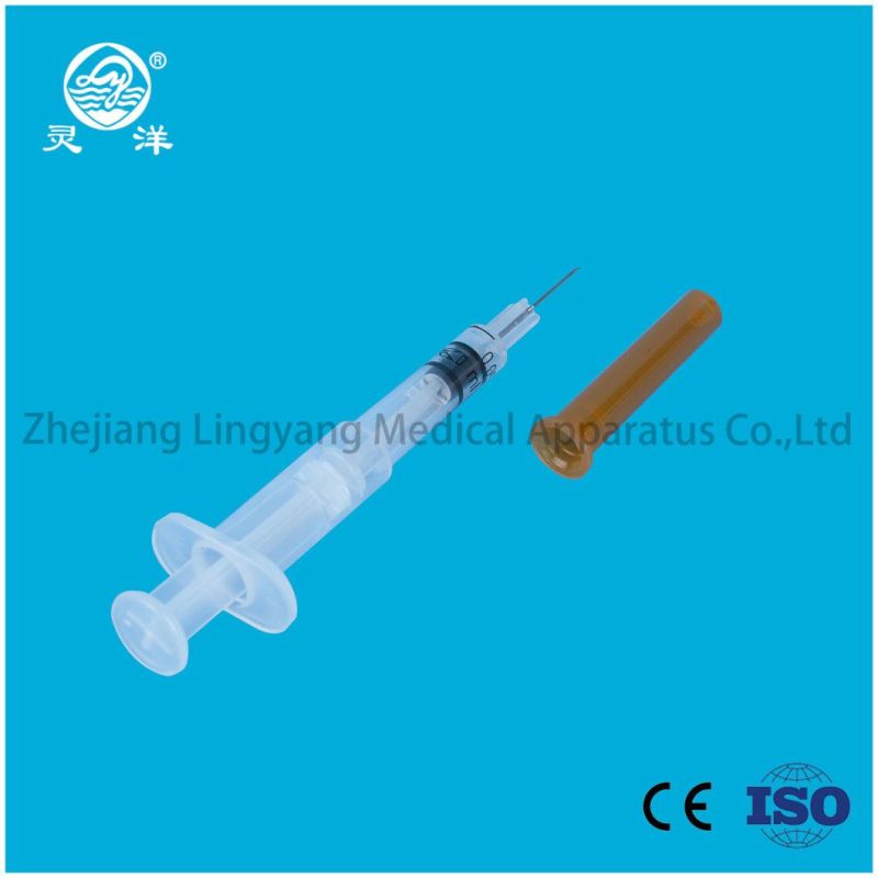 0.05ml Bcg Disposable Safety Syringe Vaccine Syringe Auto Disable Syringe
