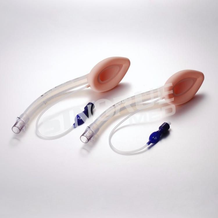 Surgery 1#1.5#2#2.5#3#4#5# Disposable Silicone Laryngeal Mask