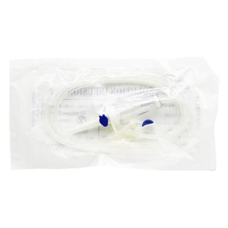 Medical Use Disposable Burette IV Infusion Set Sterile Burette Type Infusion Set for Single Use