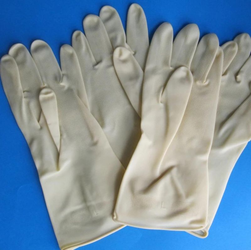 Powdered Disposable Latex Surgical Gloves with Good Sensitivities