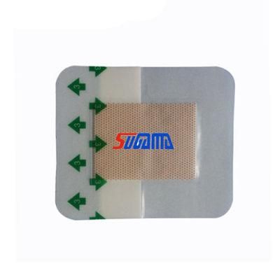 Adhesive Transparent Film Wound Care Dressing PU Waterproof Plaster 6cm X 7cm