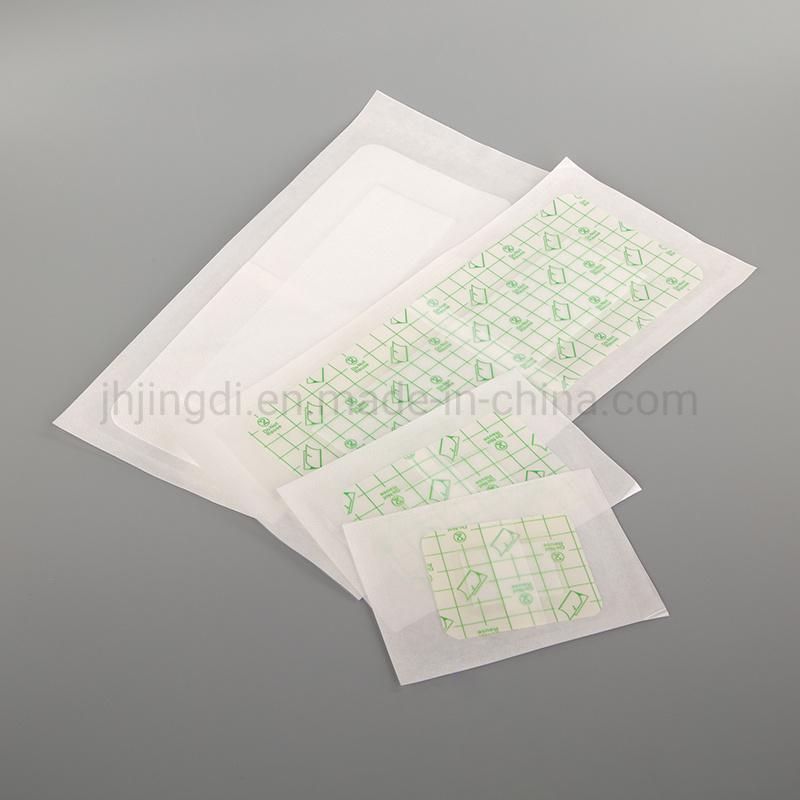 Eo Sterile Transparent PU Adhesive Pads Wound Dressing Patch 30cmx15cm